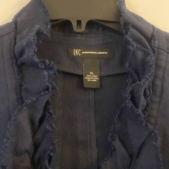 INC Jacket -Navy - Picture 5 of 9